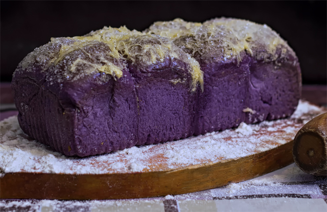 Ube Queso Loaf